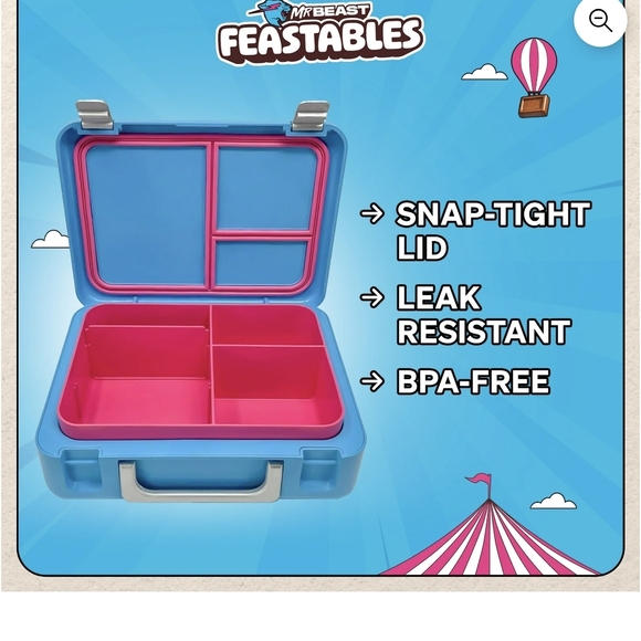 Blue Lunch Box - Picture 7 of 7